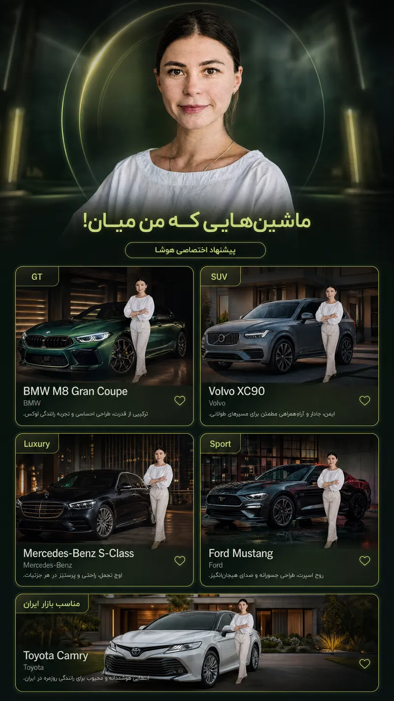از تصویر آپلودشده به‌عنوان تنها مرجع چهره استفاده کن.
هویت…