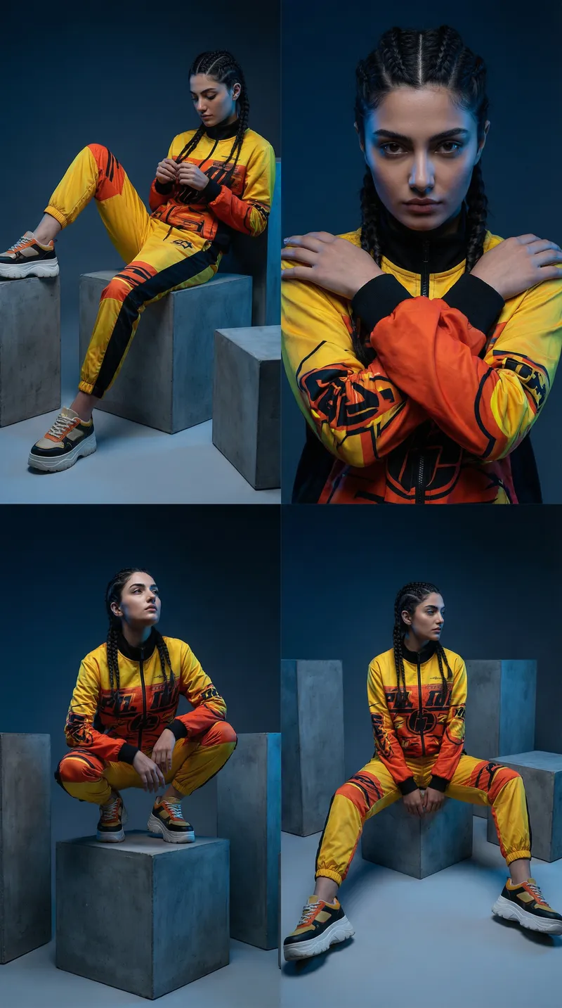A four-panel grid photograph, based on the content of refere…